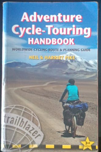 my well used copy of the adventure cycle touring handbook