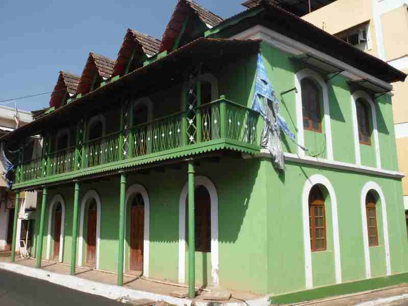 a well preserved Portuguese house in panjim