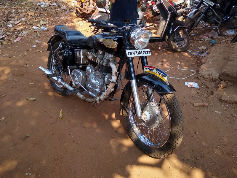 1970 B1 series royal enfield bullet with heavy crank in India
