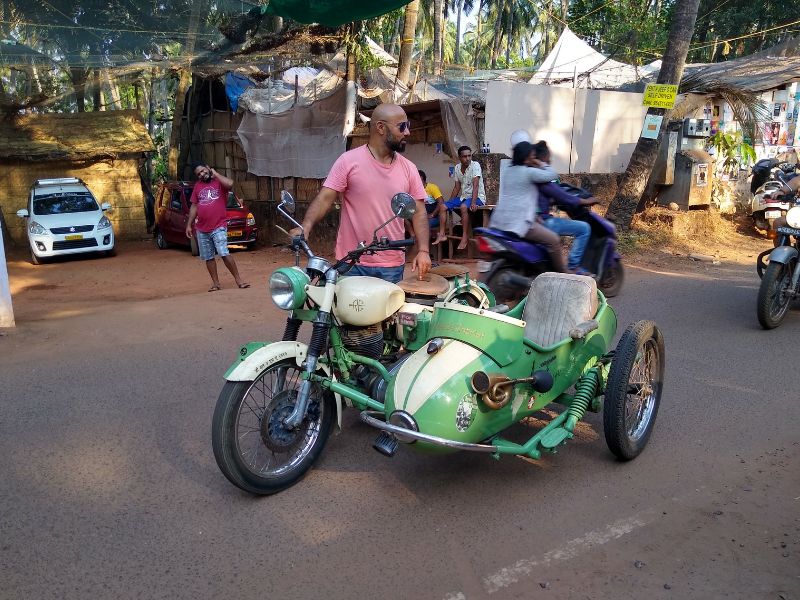 old delhi motorcycles custom 1968 royal enfield bullet with sidecar by bobbee singh